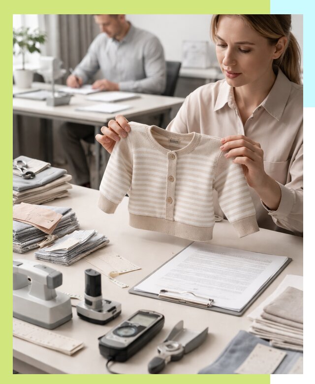 Сертификация детской одежды и текстильных изделий в Березниках