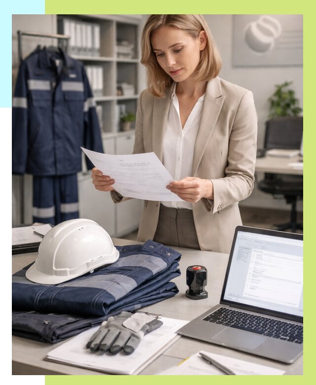 Сертификация спецодежды в Березниках от 7209 р. | Алешин-Брз