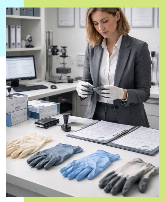 Сертификация перчаток в Березниках от 8754 р. | Алешин-Брз