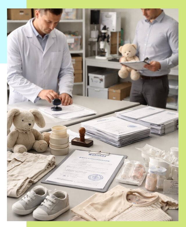 Сертификация детских товаров в Березниках от 15449 р. | Алешин-Брз