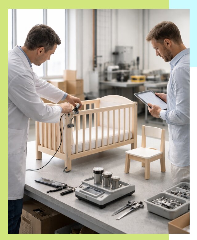 Сертификация детской мебели и проверка безопасности в Березниках