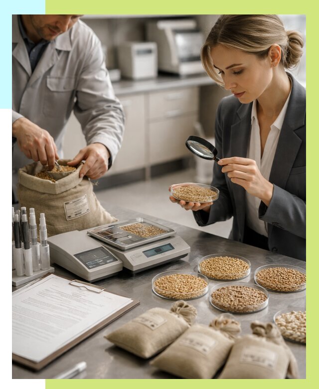 Сертификация зерна в Березниках по цене от 15449 р. | Алешин-Брз