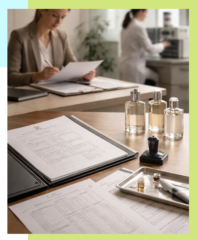 Сертификация парфюмерии в Березниках от 15449 р. | Алешин-Брз