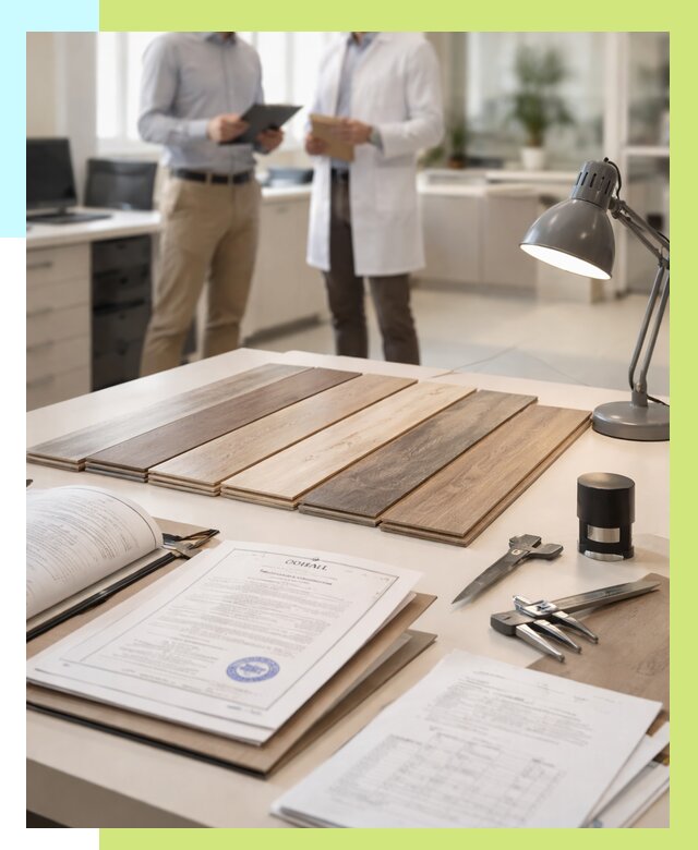 Сертификация ламината в Березниках от 18538 р. под ключ | Алешин-Брз