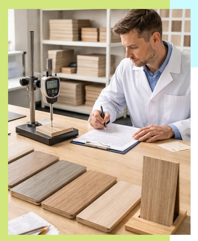 Сертификация ламината с испытаниями и оформлением документов в Березниках