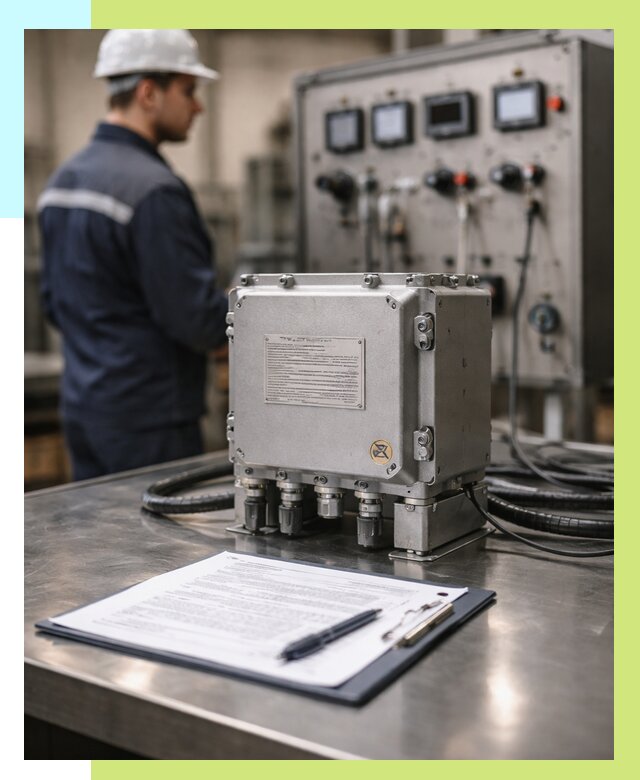 Сертификация взрывозащищенного оборудования в Березниках от 36047 р. | Алешин-Брз