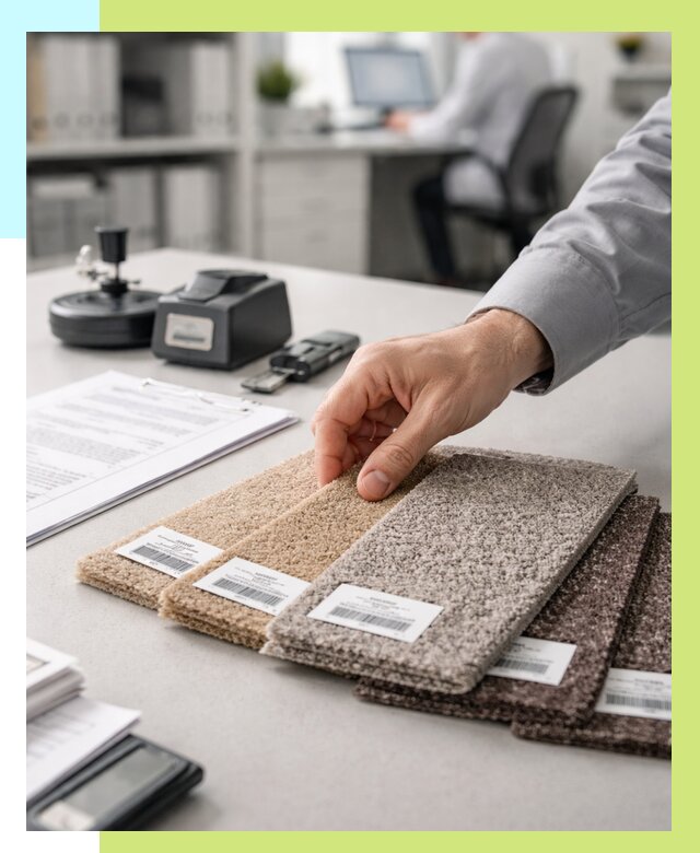 Сертификация ковролина в Березниках от 15449 р., Алешин-Брз