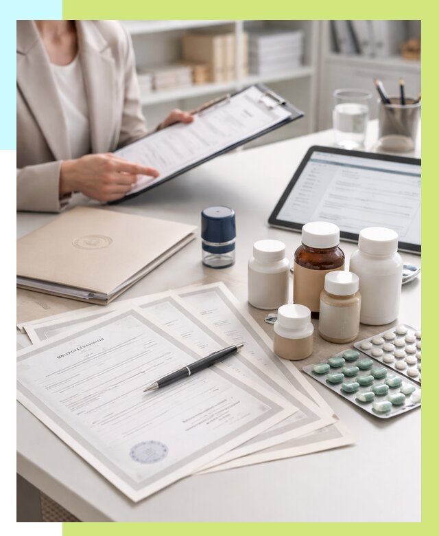 Сертификация БАД и СГР на бады в Березниках от 25748 р. | Алешин-Брз