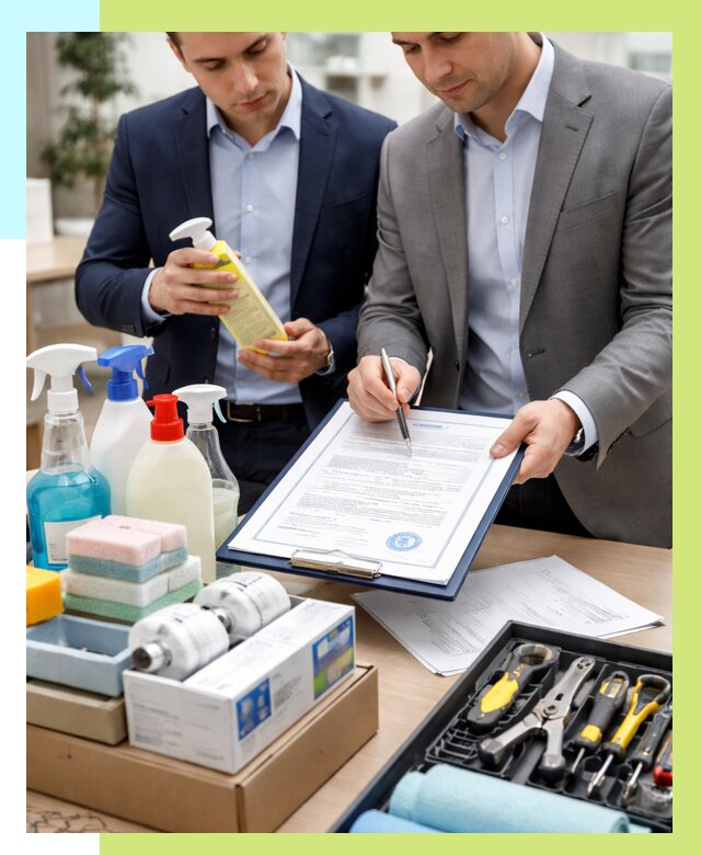 Сертификация хозяйственных товаров в Березниках, от 18538 р. |Алешин-Брз