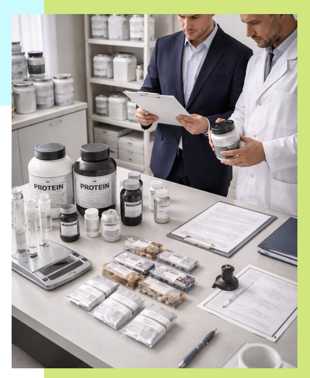 Сертификация спортивного питания в Березниках от 15449 р., Алешин-Брз