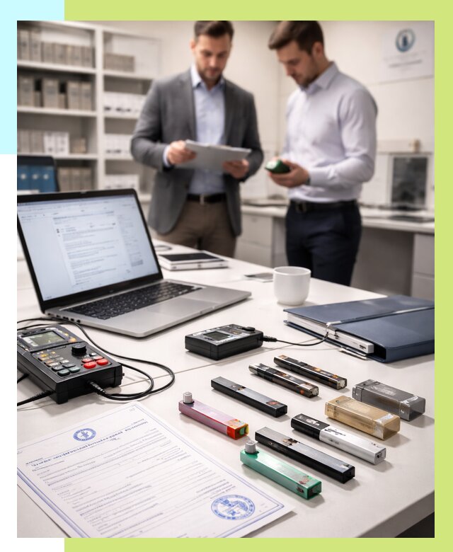 Сертификация электронных сигарет в Березниках от 20598 р. | Алешин-Брз