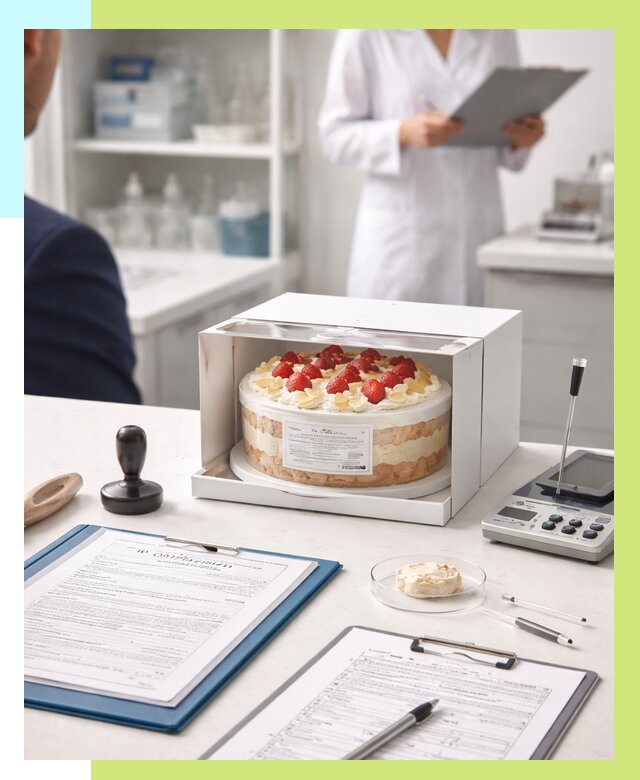 Сертификация тортов в Березниках от 9269 р. заказать | Алешин-Брз