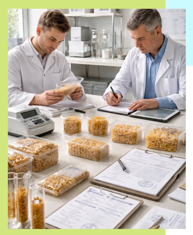 Сертификация макаронных изделий и технологической документации в Березниках