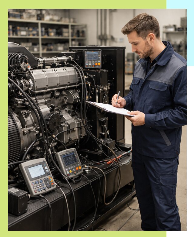 Сертификация дизельных генераторов и их оборудования в Березниках