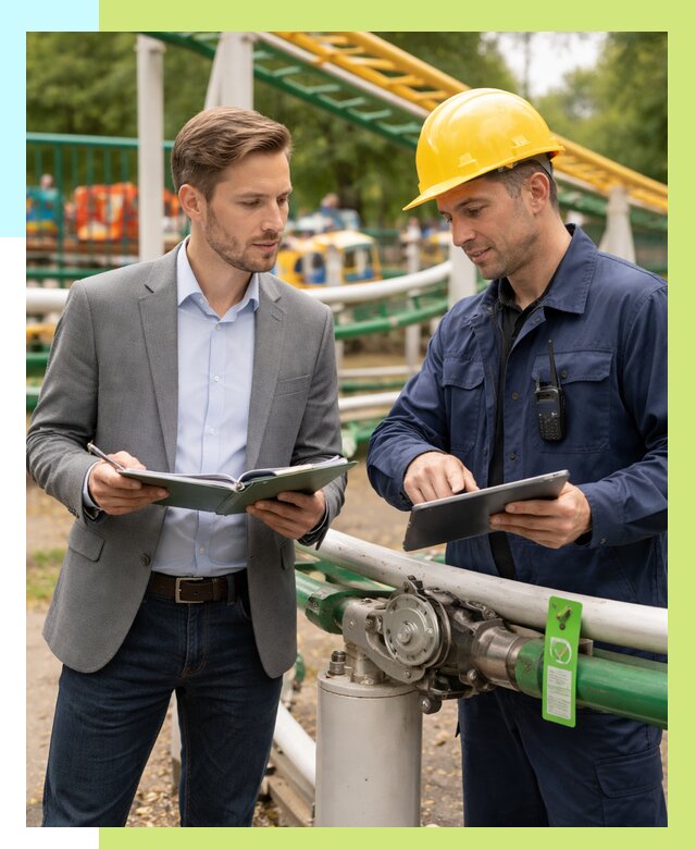 Сертификация аттракционов в Березниках от 46346 р. | Алешин-Брз