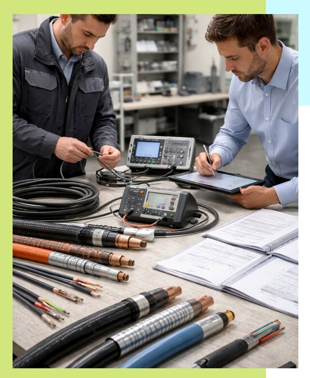 Сертификация кабеля и электропроводки в Березниках под ключ