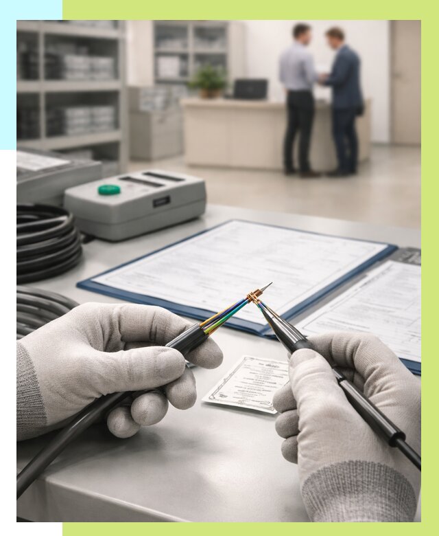 Сертификация провода в Березниках от 18538 р. в Алешин-Брз