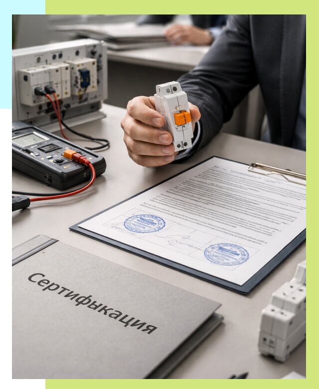 Сертификация выключателей под ключ в Березниках от 15449 р. | Алешин-Брз