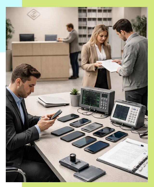 Сертификация телефонов в Березниках от 25748 р. под ключ | Алешин-Брз