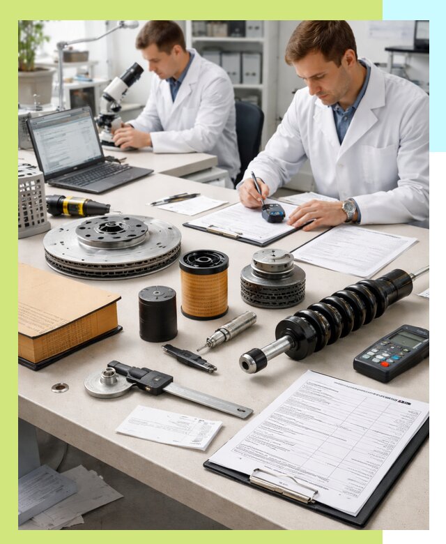 Сертификация автозапчастей и комплектующих в Березниках по ГОСТ