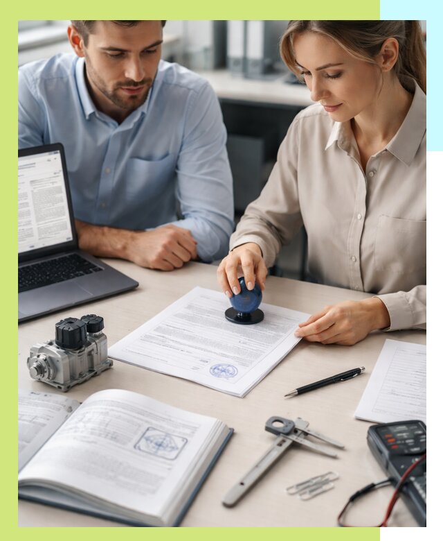 Выдача паспорта изделия и техническая экспертиза продукции в Березниках