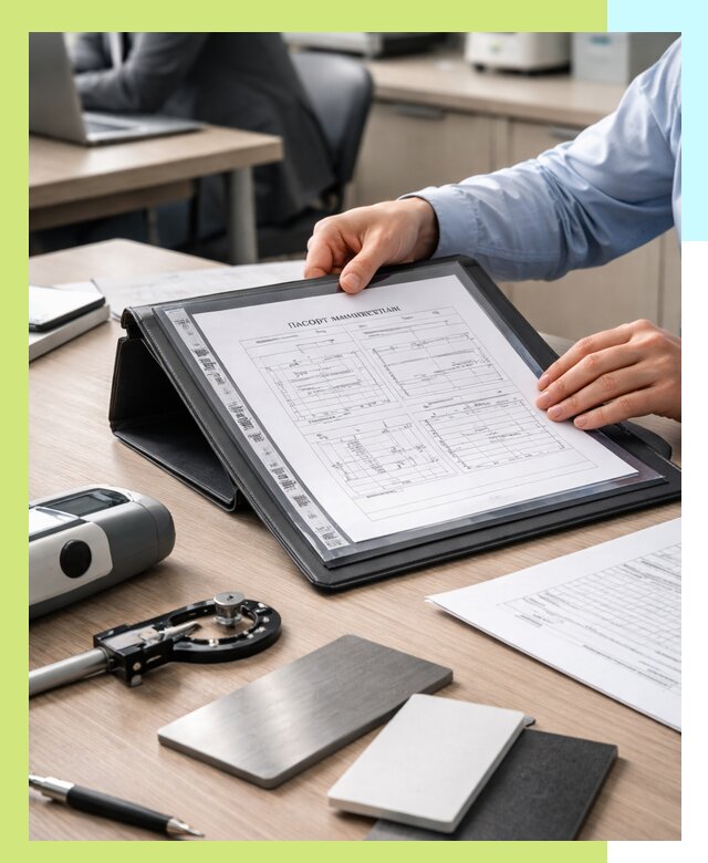 Оформление паспорта материала для продукции в Березниках