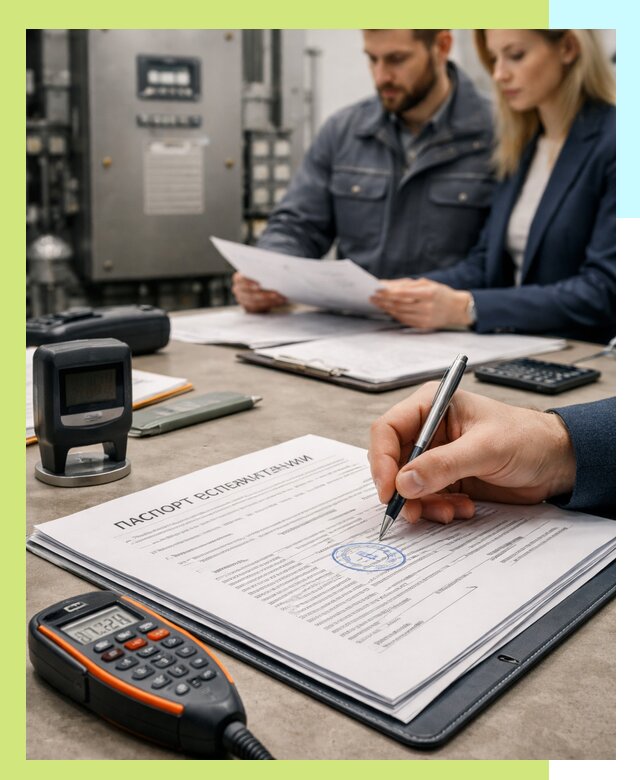 Оформление паспорта эксплуатации оборудования в Березниках