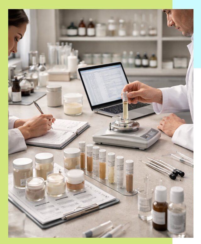 Разработка рецептуры продукции и технологических карт в Березниках