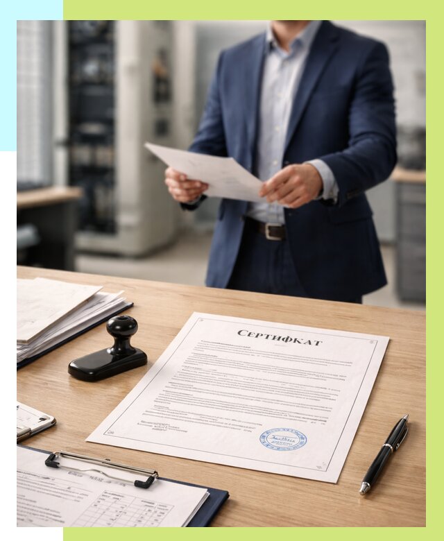 Сертификат на оборудование в Березниках от 15449 р. | Алешин-Брз