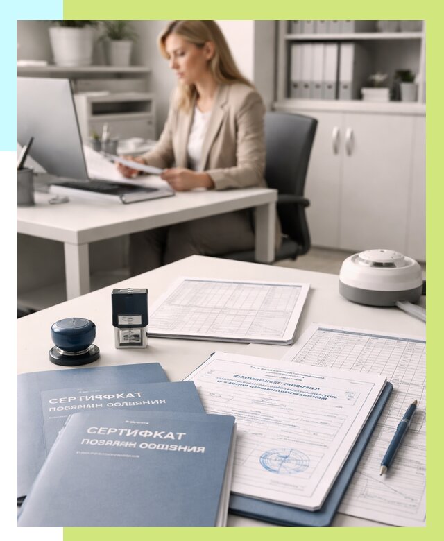 Сертификаты пожарной безопасности в Березниках от 15449 р. | Алешин-Брз