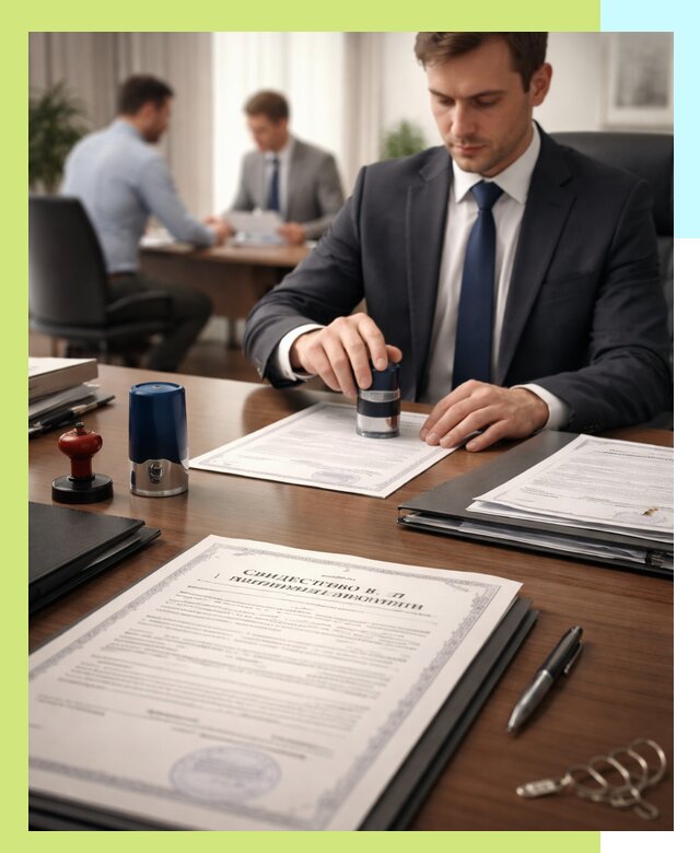 Оформление свидетельства о государственной регистрации в Березниках