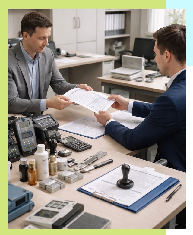 Оформление и получение заключения РЧЦ для оборудования в Березниках