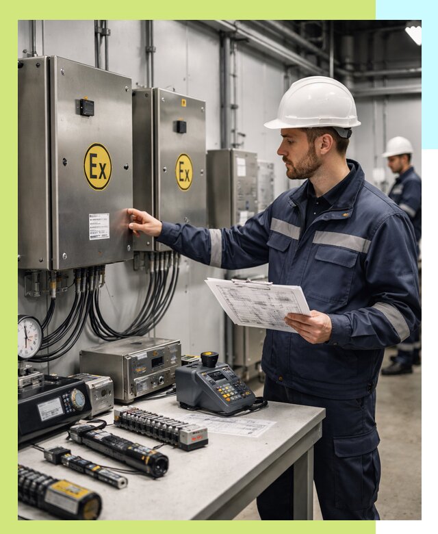 Сертификат взрывозащиты промышленного оборудования в Березниках