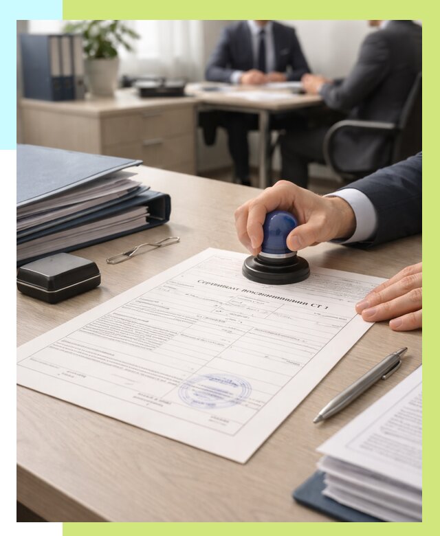 Сертификат происхождения СТ 1 в Березниках от 4635 р. | Алешин-Брз