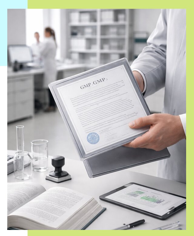 Сертификат GMP в Березниках под ключ от 87542 р. | Алешин-Брз