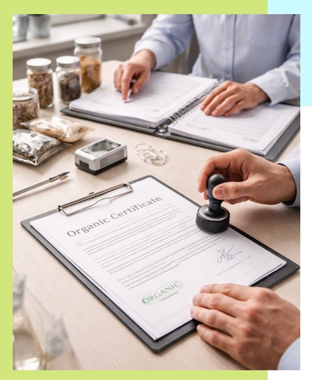 Получение органик сертификата для продукции в Березниках