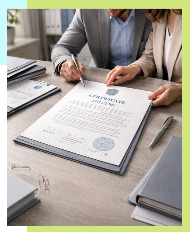 Сертификат ISO 22301 в Березниках от 46346 р. | Алешин-Брз срочно