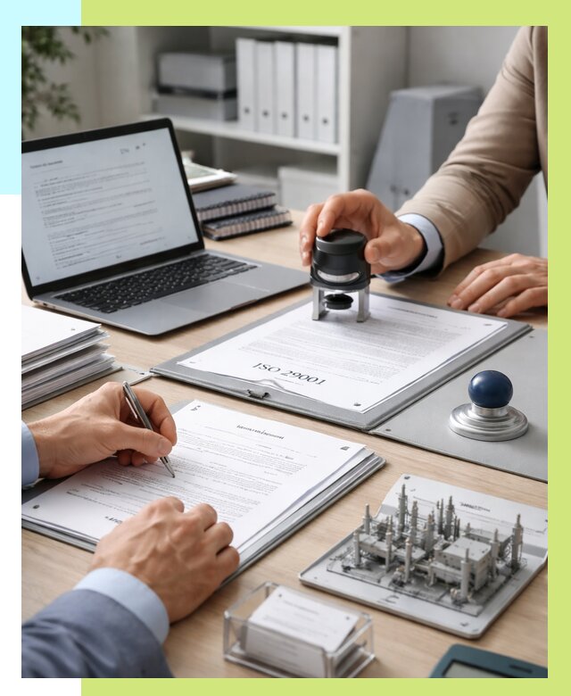 Сертификат ISO 29001 в Березниках под ключ от 77243 р. | Алешин-Брз