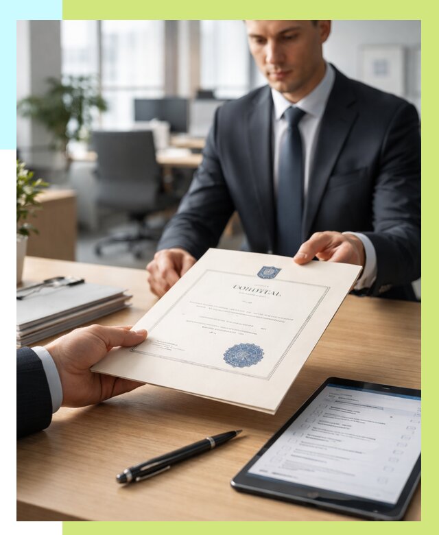 Сертификат ISO 30301 в Березниках от 36047 р. | Алешин-Брз - под ключ