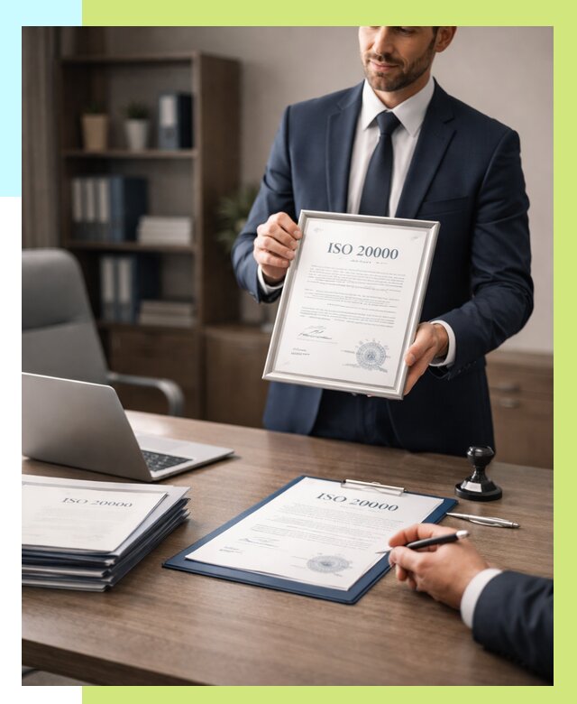 Сертификат ISO 20000 в Березниках под ключ от 123588 р., Алешин-Брз