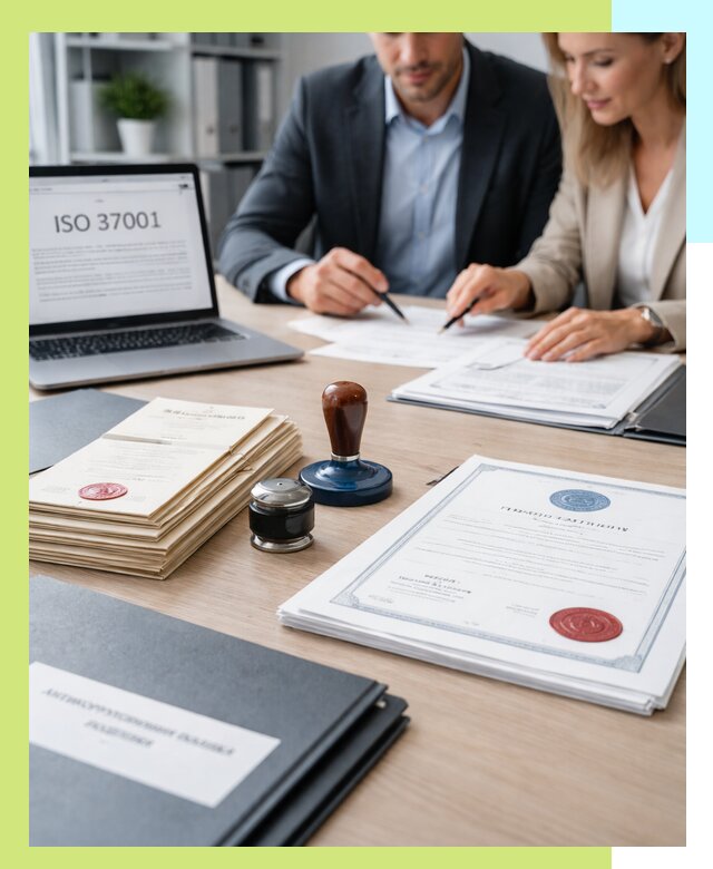 Получение сертификата ISO 37001 по системе борьбы с коррупцией в Березниках