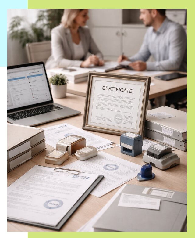 Сертификация компании в Березниках от 46346 р. | Алешин-Брз — заказ